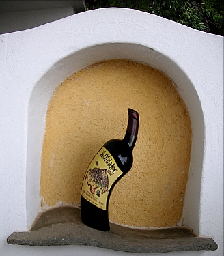 A shrine for a monastery wine