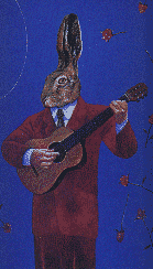 Carchelo bunny-guitarist live on stage at http://come.to/weeklywine